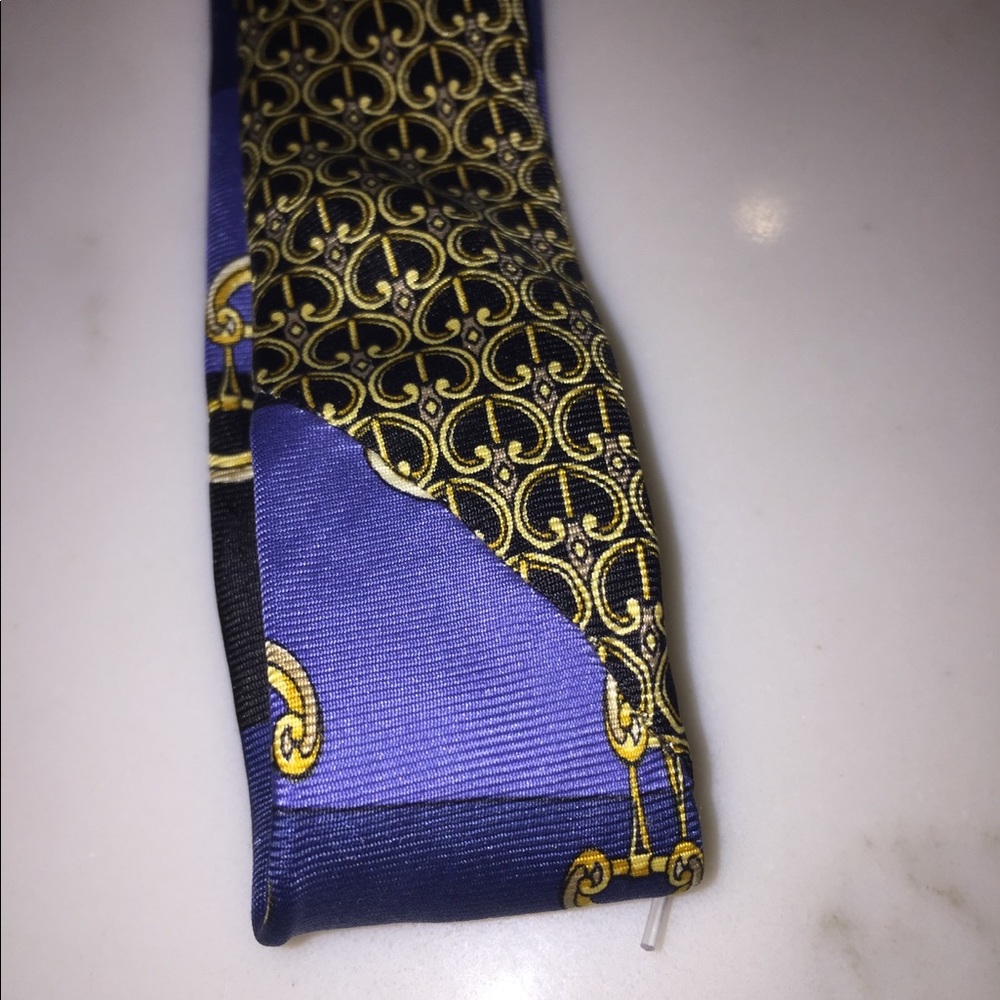 Paolo Gucci tie blue multiprint unverified - Picture 7 of 8